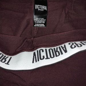 Victoria Secret Sport Burgundy Leggings